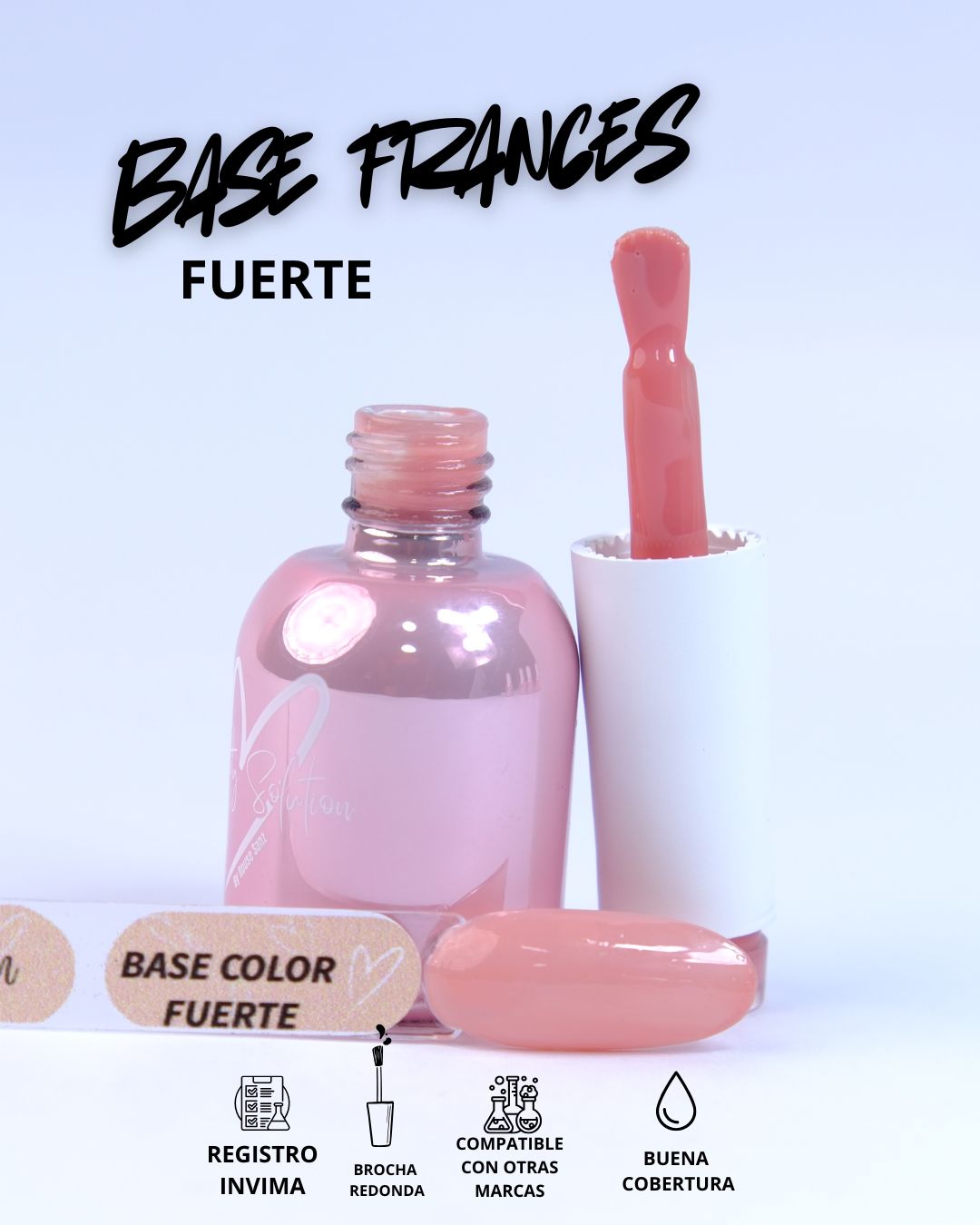 Bases para Frances| 12 ml | Beauty Solution