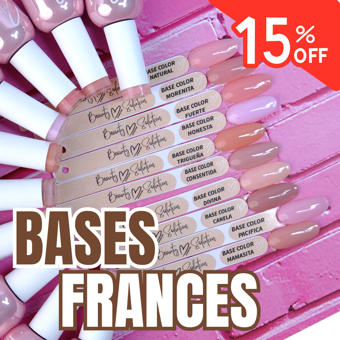 Bases para Frances | Gel Polish Profesional Beauty Solution