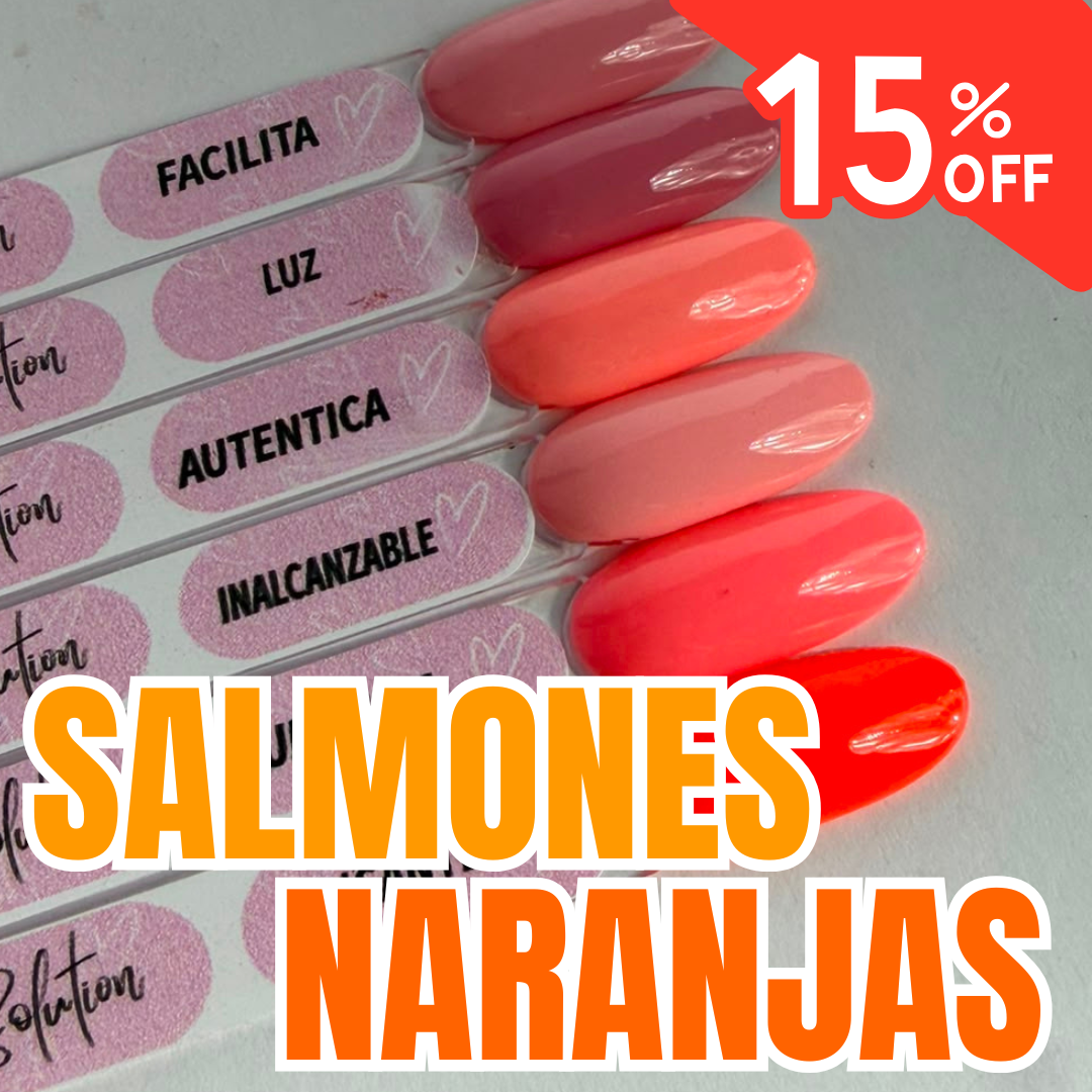 Gel Polish Salmón y Naranjas | Beauty Solution