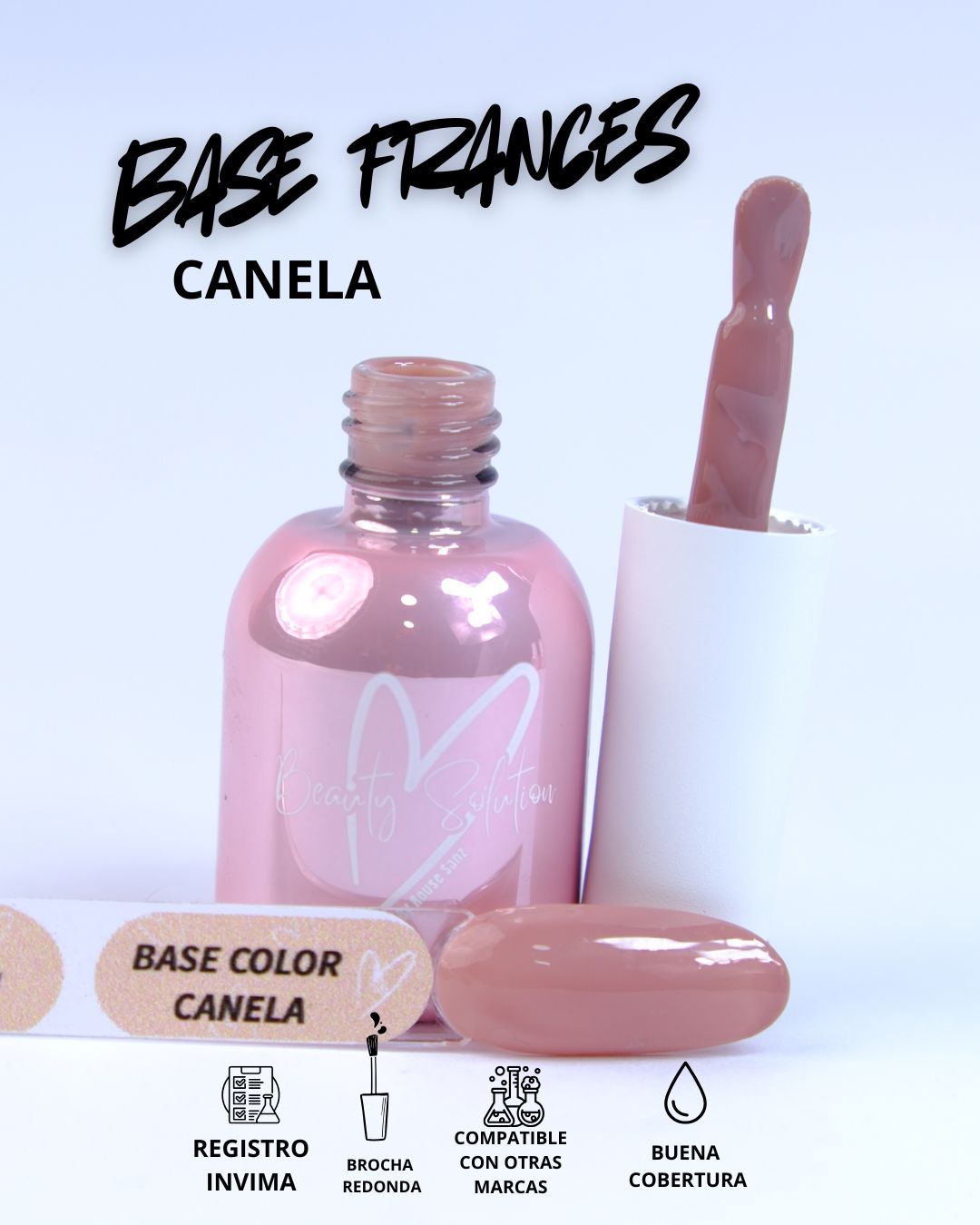 Bases para Frances| 12 ml | Beauty Solution