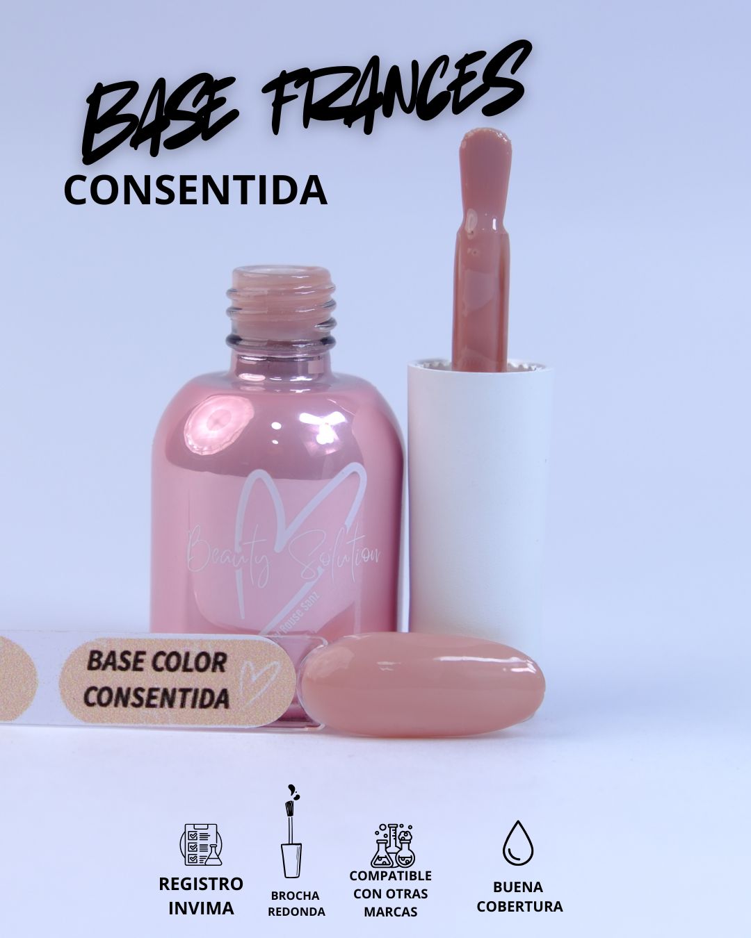 Bases para Frances| 12 ml | Beauty Solution