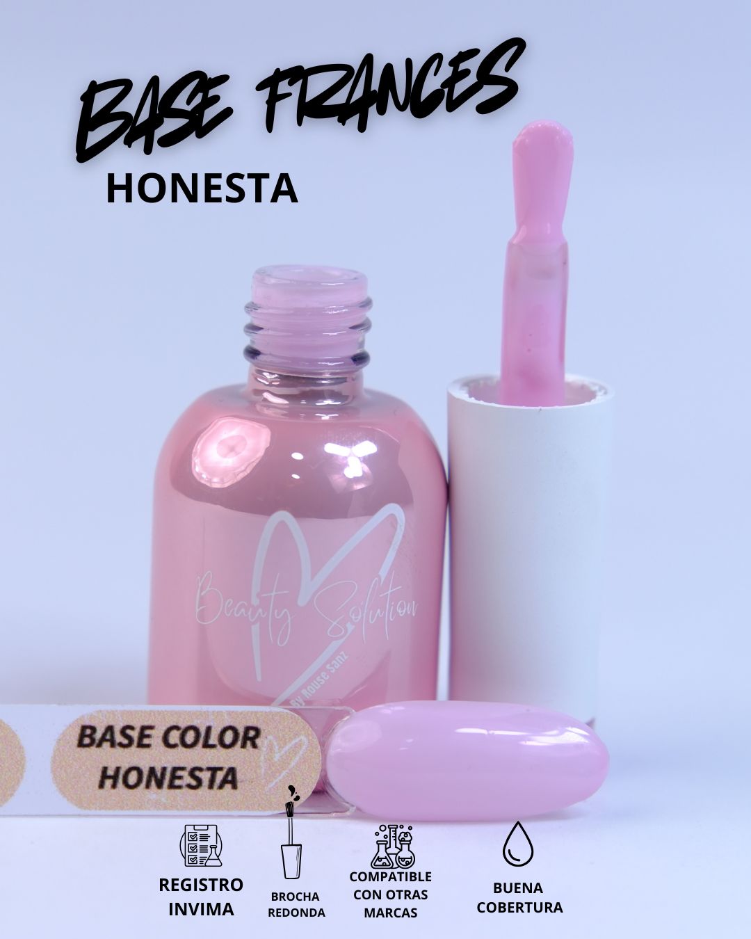 Bases para Frances| 12 ml | Beauty Solution
