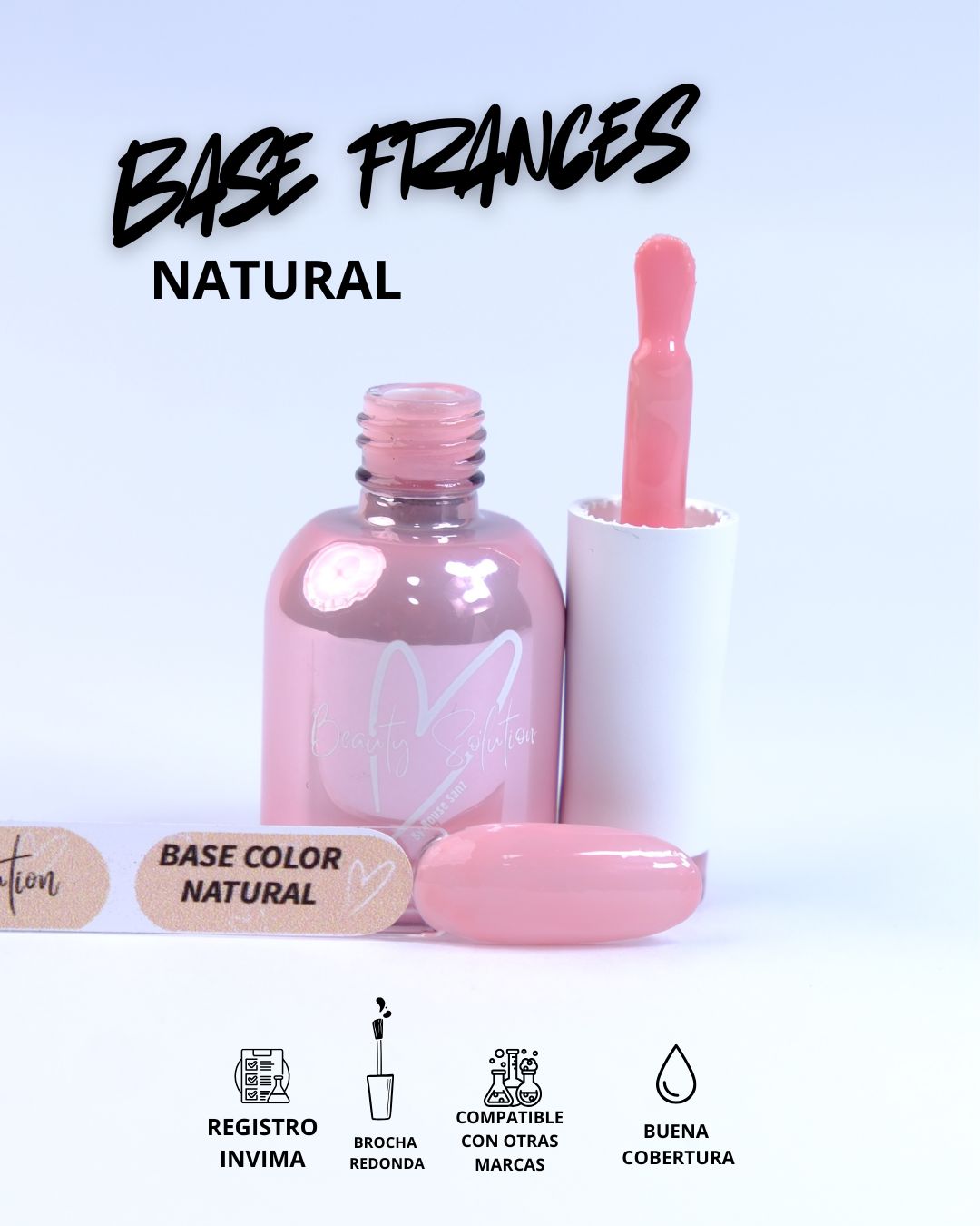 Bases para Frances| 12 ml | Beauty Solution