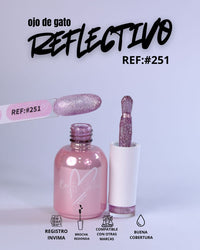 Gel Polish Ojo de Gato Reflectivo | 12 ml | Beauty Solution