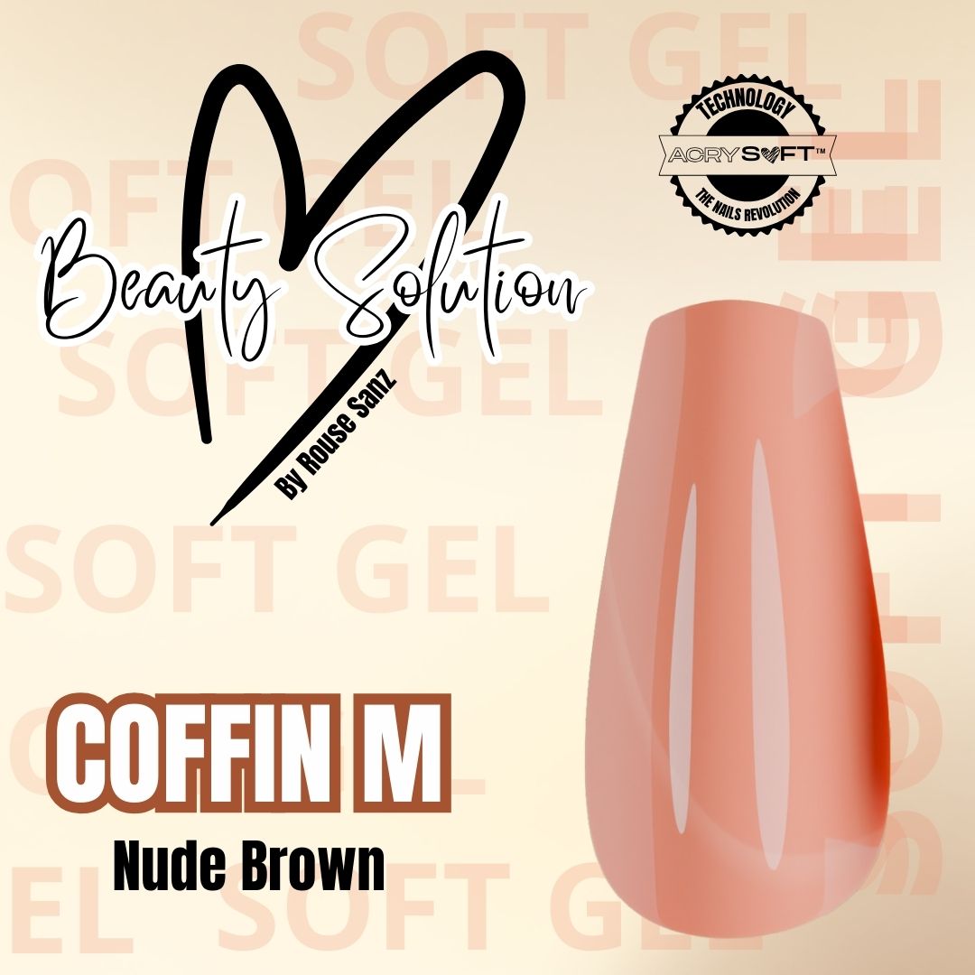 TIPS EFECTO ACRILICO COFFIN M 300 UND