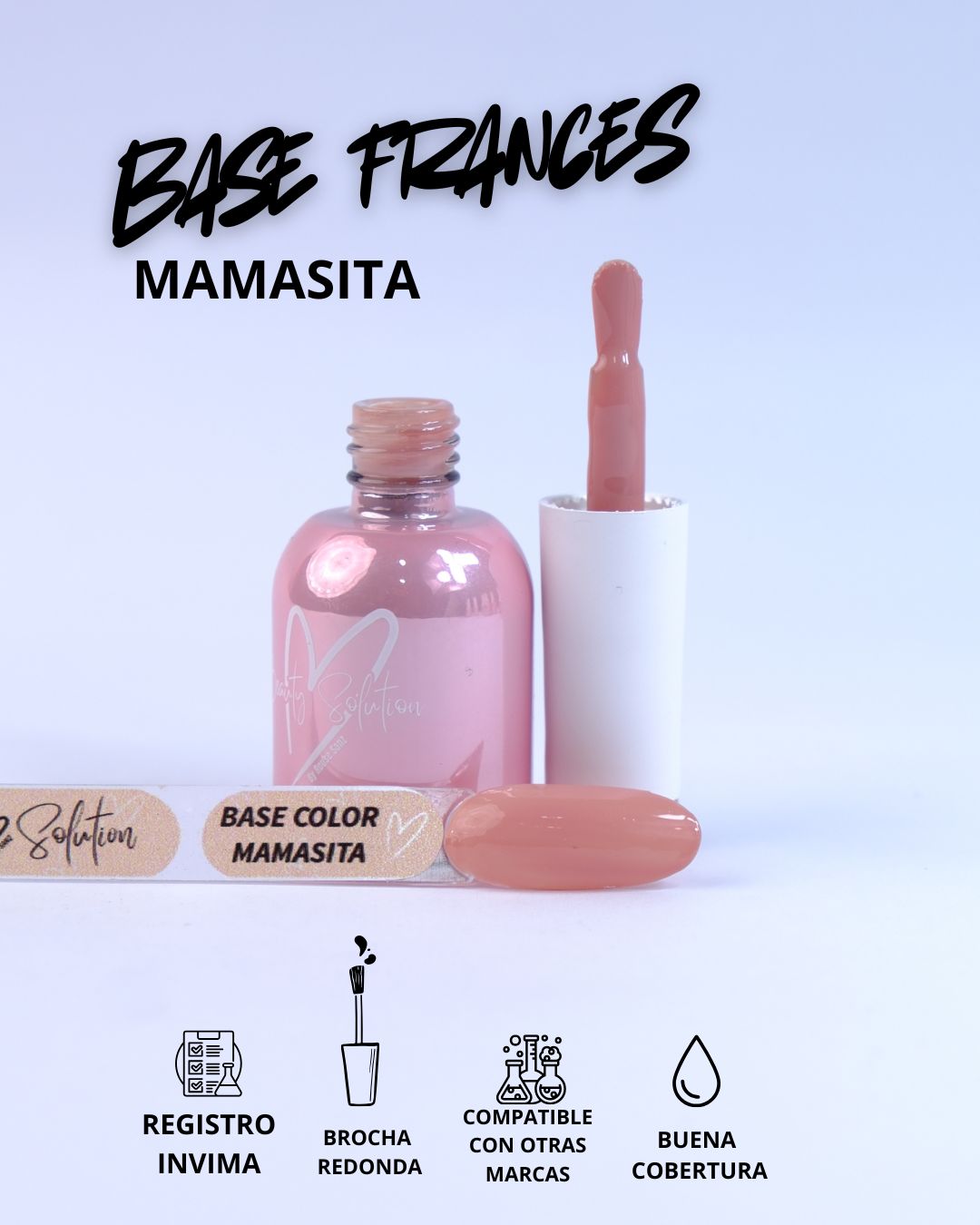 Bases para Frances| 12 ml | Beauty Solution