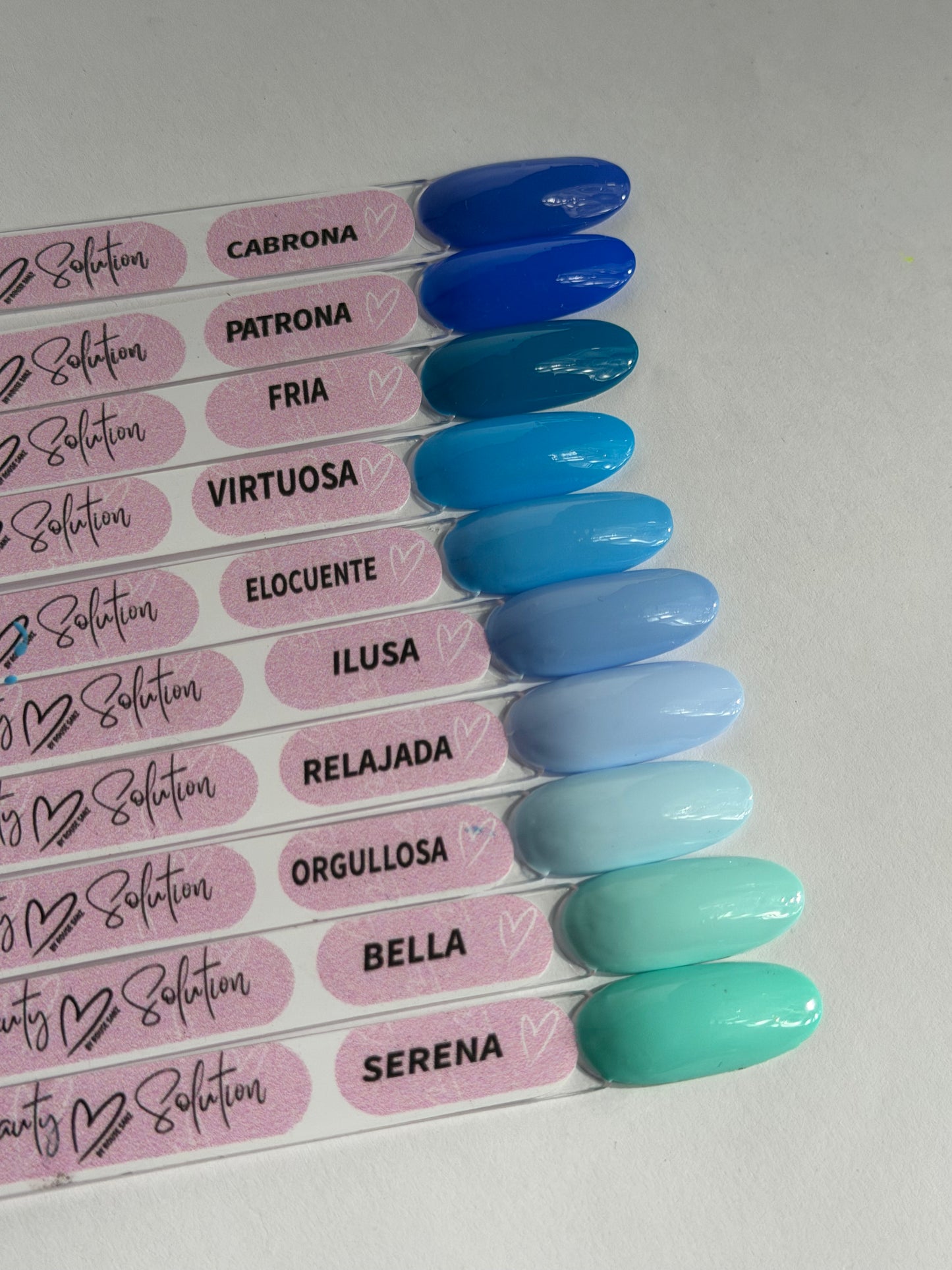 Gel Polish Azules | Beauty Solution