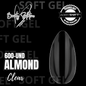 Tips Soft Gel Almond 600 Unidades – Clear & Brown | Tecnología AcrySoft™