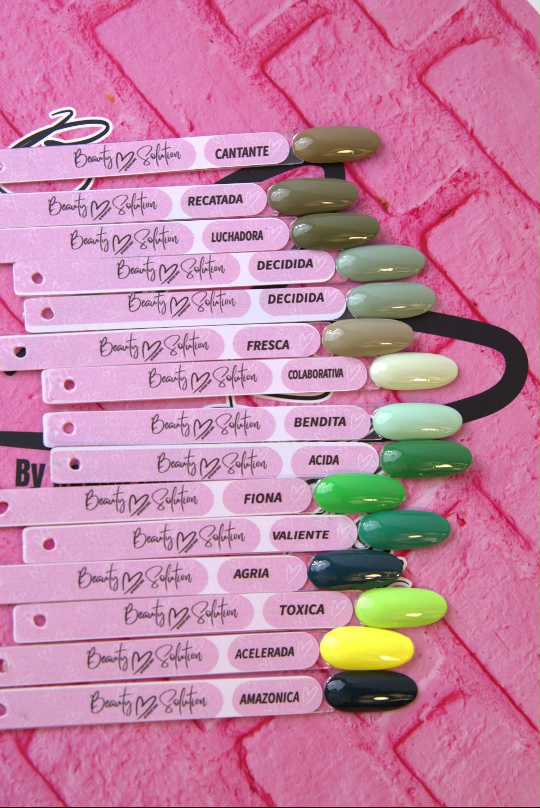 Gel Polish Verdes | Beauty Solution